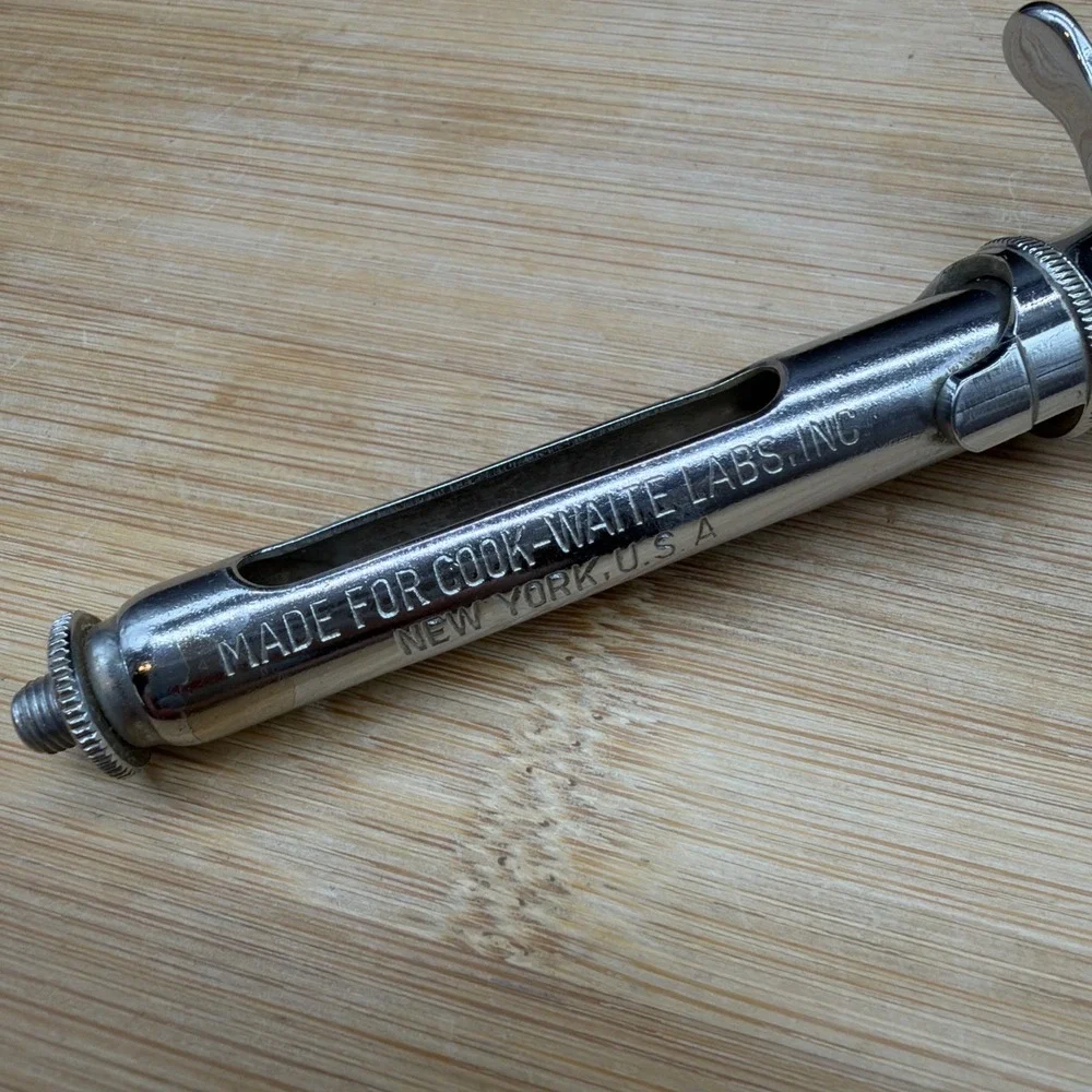Vintage Dental Tools COOK-WAITE LABS INC. CARPULE